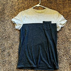 Abercrombie & Fitch grey multi-tone muscle shirt. Size S.